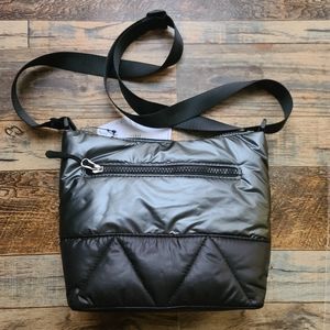 Nautica Puffer Black Purse New W/ Tags & Adjustable Straps